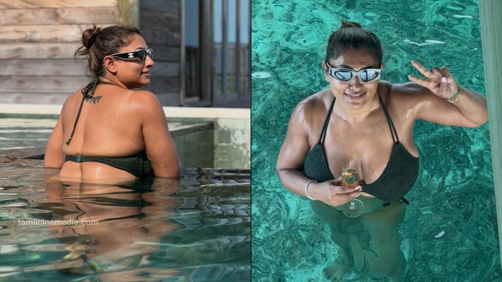Malavika Maldives glamour photo