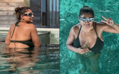 Malavika Maldives glamour photo