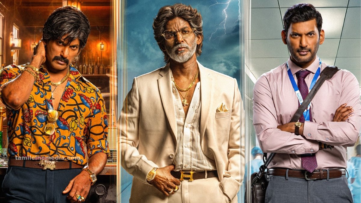 Magudam Vishal reveals details about his three characters