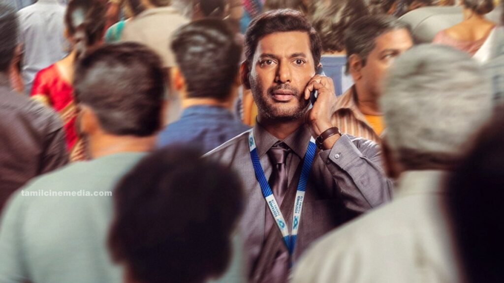 Magudam release update poster featuring Vishal
