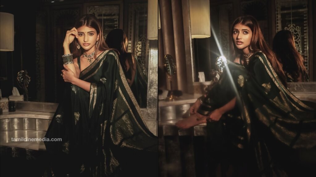 Sreeleela saree photoshoot