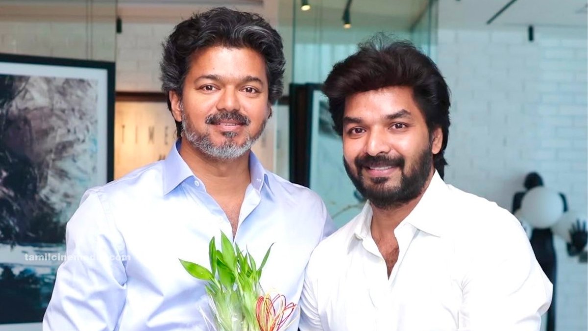 Vijay meets actor Jai at Chief Minister office