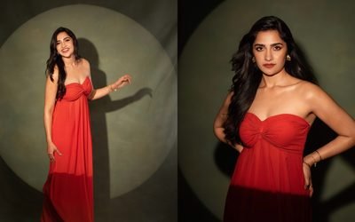 Rukmini Vasanth red hot photoshoot