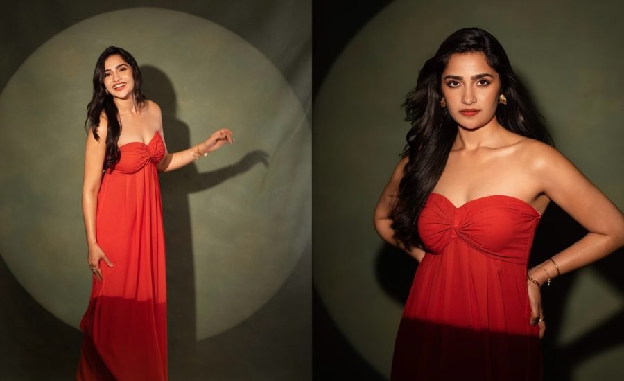 Rukmini Vasanth red hot photoshoot