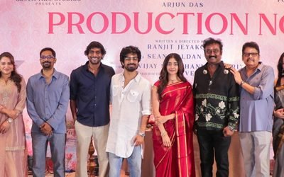 Arjun Das and KS Ravikumar in Ranjit Jeyakodi upcoming Tamil film