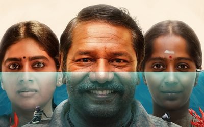 Enna Vilai Review featuring Karunas and Nimisha Sajayan