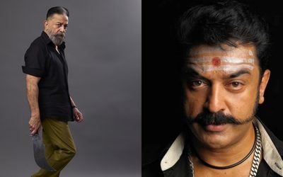 Kamal Haasan in his new look for the upcoming film directed by SU Arunkumar