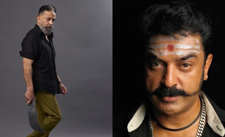 Kamal Haasan in his new look for the upcoming film directed by SU Arunkumar