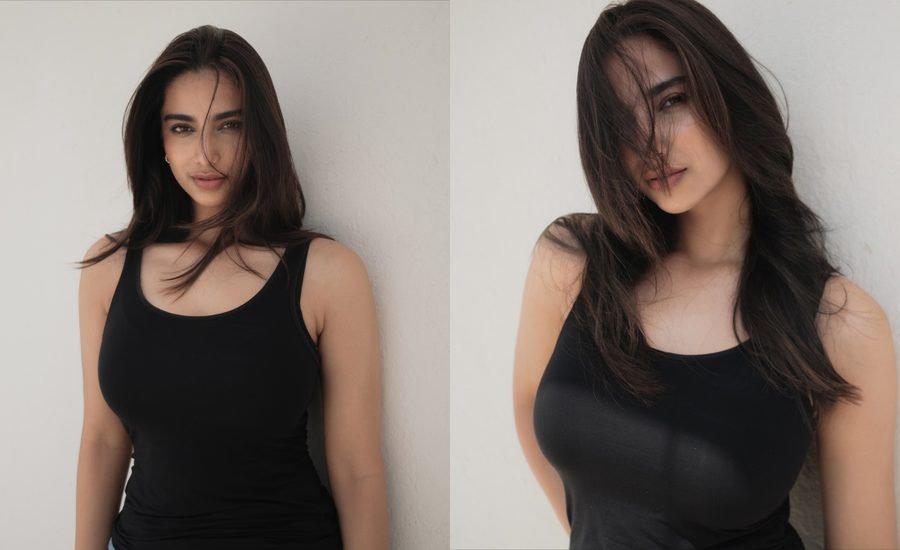 Meenakshi Chaudhary latest photo in a black outfit