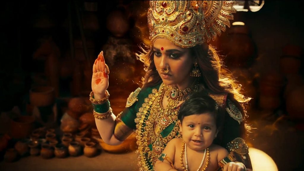 Nayanthara in Mookuthi Amman 2 Rise of Mahasakthi teaser
