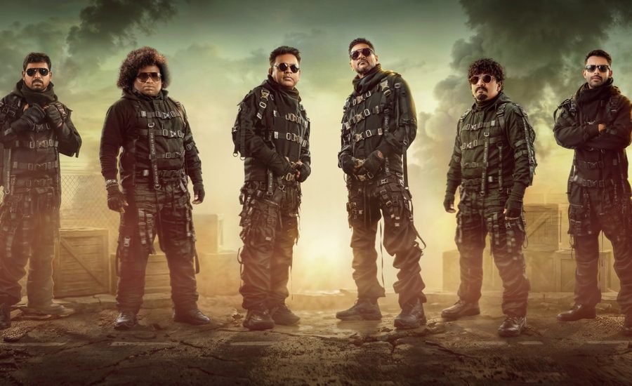 Prabhu Deva and AR Rahman in Moonwalk movie