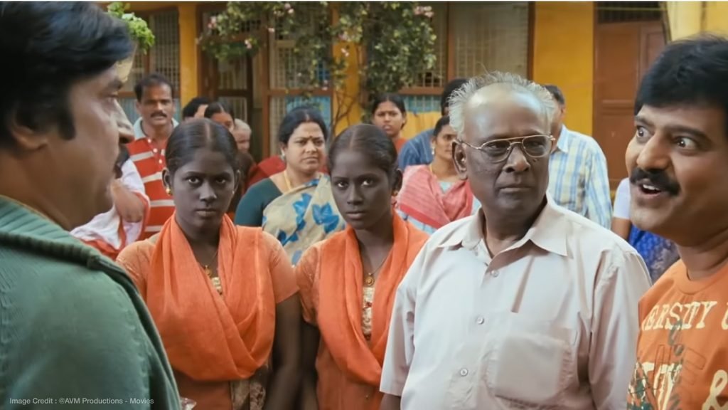 Solomon Pappaiya in Sivaji Movie
