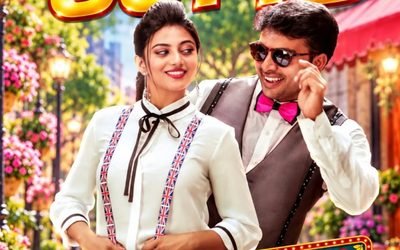 Kalaiyarasan and Anandhi in Titanic Tamil movie